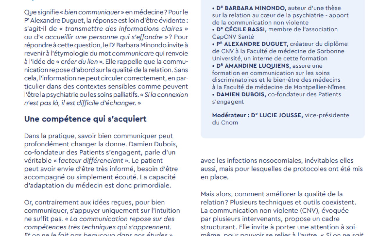 les clés d'une communication reussie